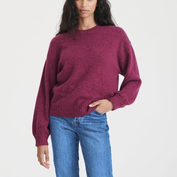 NAADAM Sweaters - Naadam Marled Reclaimed Cashmere Crewneck Sweater